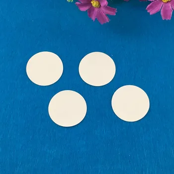 

100Pcs/Lot Circular White Sticker Blank Without Any Letters Leather Stickers Label DIY Baking Packing Seal Sticker Seal Label