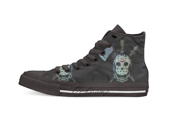 

Friday Design breathable Casual High Top lace-up Canvas shoes sneakers