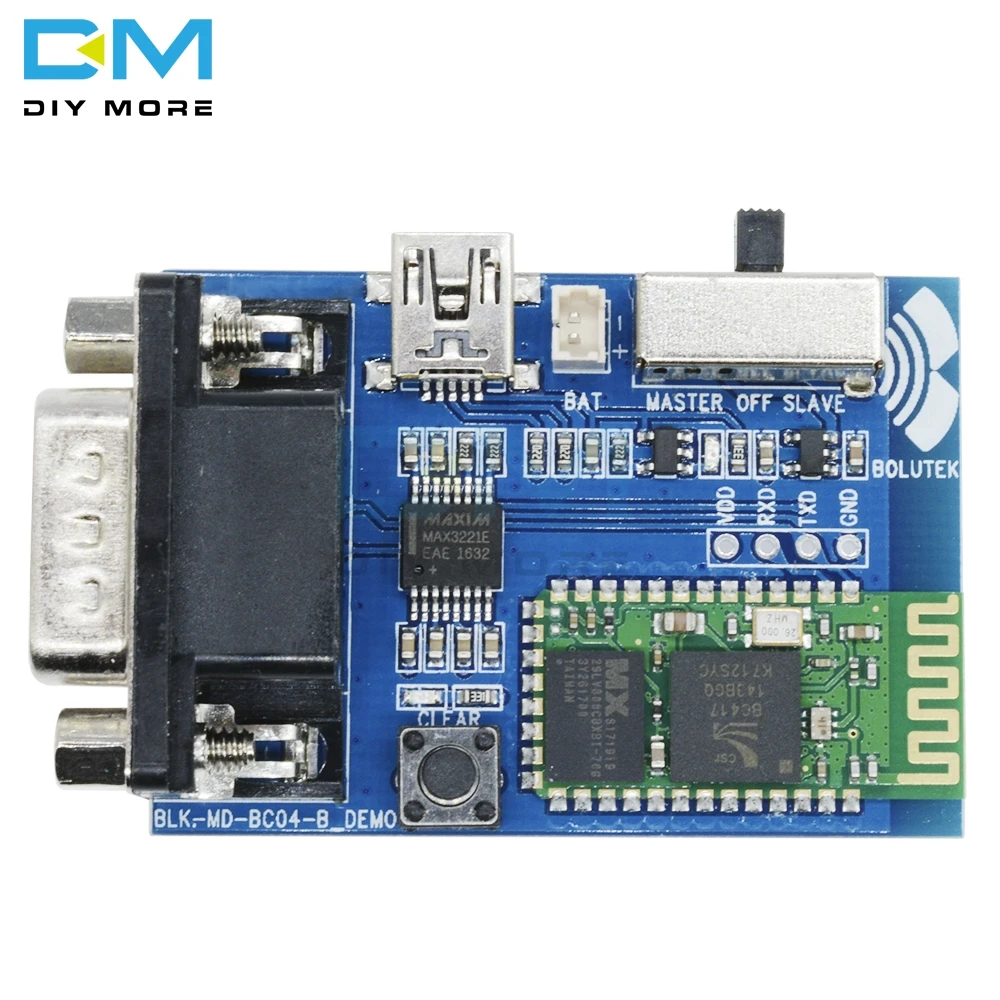 Модуль последовательного адаптера RS232 с Bluetooth 2 режима 5 В|bluetooth serial|module 5vusb module |