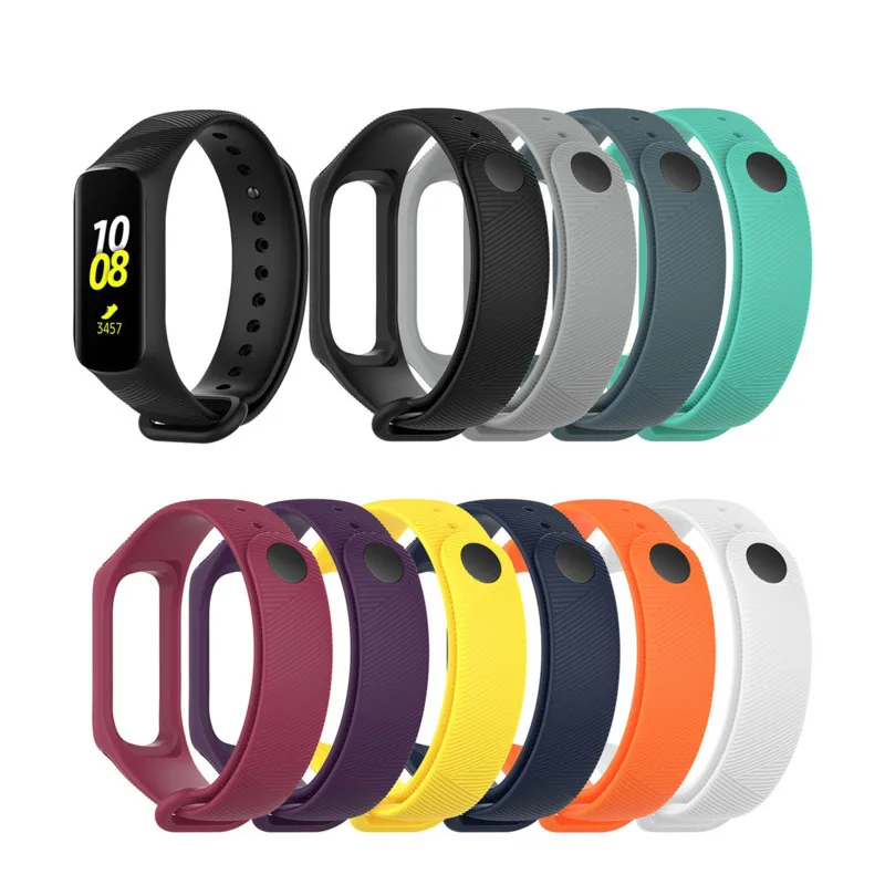 

Soft Silicone Watch Strap Replacement For Samsung Galaxy Fit E R375 Breathable Smartwatch Waterproof Smart Accessories Strap 1EH