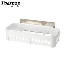POSEPOP ABS ванная комната полка сильная всасывающая присоска стиральная комната/кухня угловая Настенная Корзина кухонная стойка цена