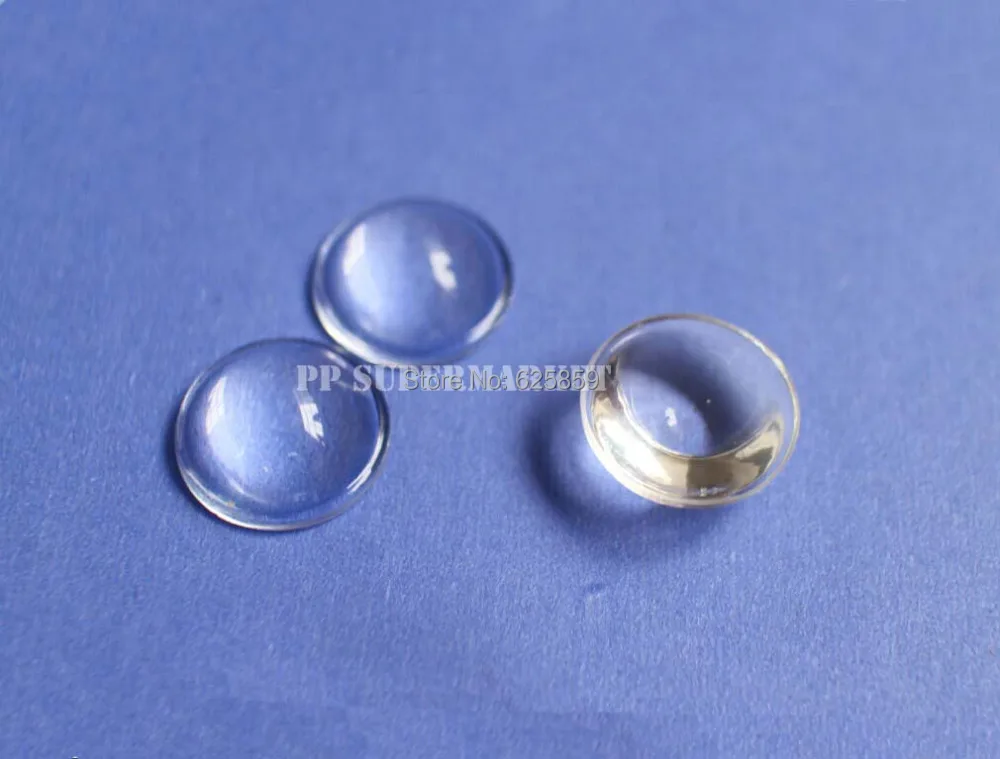 

10 pcs High Power LED 18mm convex lens optical glass led lens