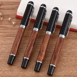 Твердый деревянный Африканский палисандр чернильное перо Redwood офисная деловая ручка Подарочная ручка школьная Студенческая канцелярская
