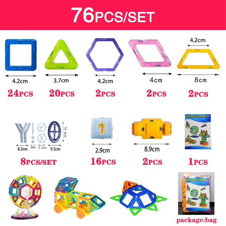 76pcs-bag