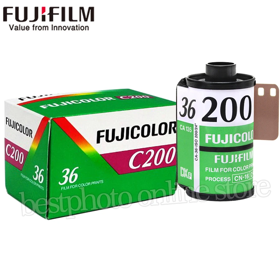 10 Roll/lot Fujifilm Fujicolor C200 Color 35mm Film 36 Exposure for 135