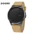 Casual mens relógios top marca de luxo de quartzo dos homens assistir à prova d’ água esporte militar relógios homens de couro relogio masculino doobo