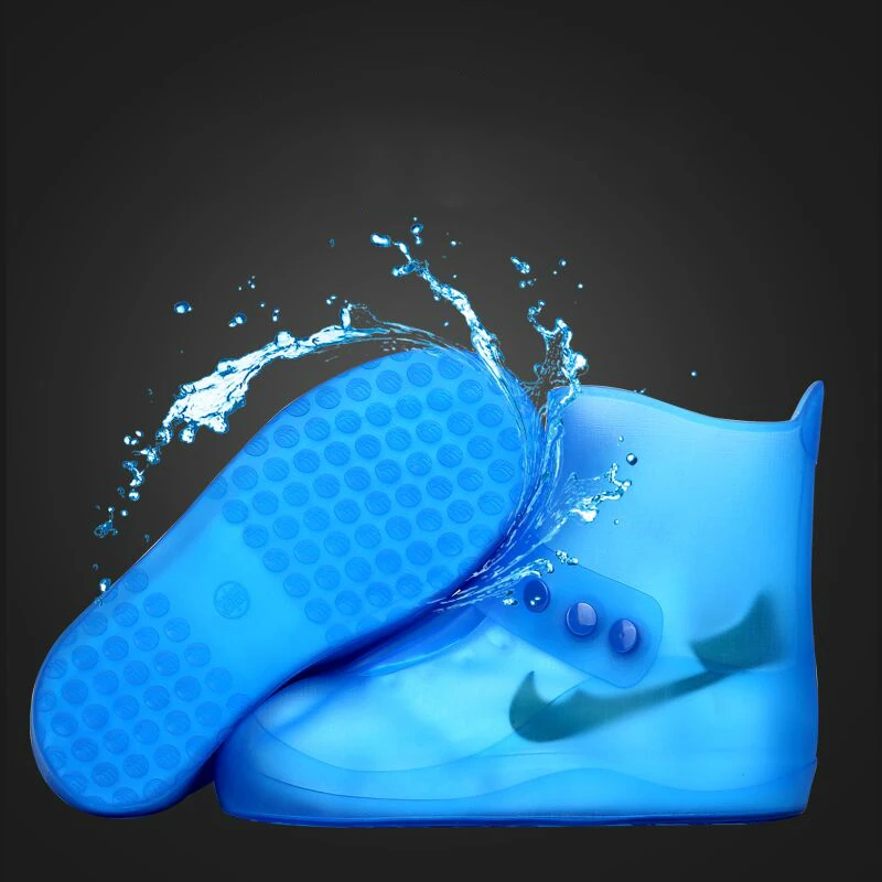 Women Men Kids Shoes Covers Accessories Woman Man PVC Waterproof Non-slip Health High Quelity Durable Rainy Day Necessities