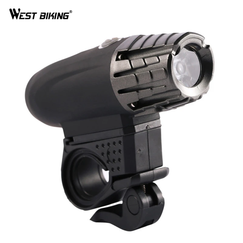 

WEST BIKING Bicycle LED Front Light USB Rechargeable MTB Bike Cycling Torch Front Lamps 4 Light Modes Bicycle Light Flashlight