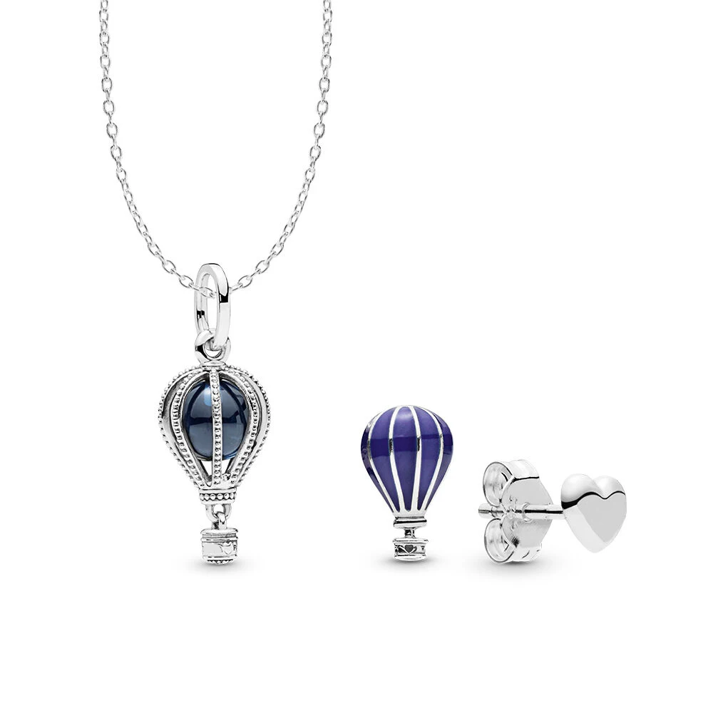 

Kristie 100% Sterling Silver 925 2019 Summer New Rau0624 Air Collar And Toy Set Mode Present Jewel Of Women