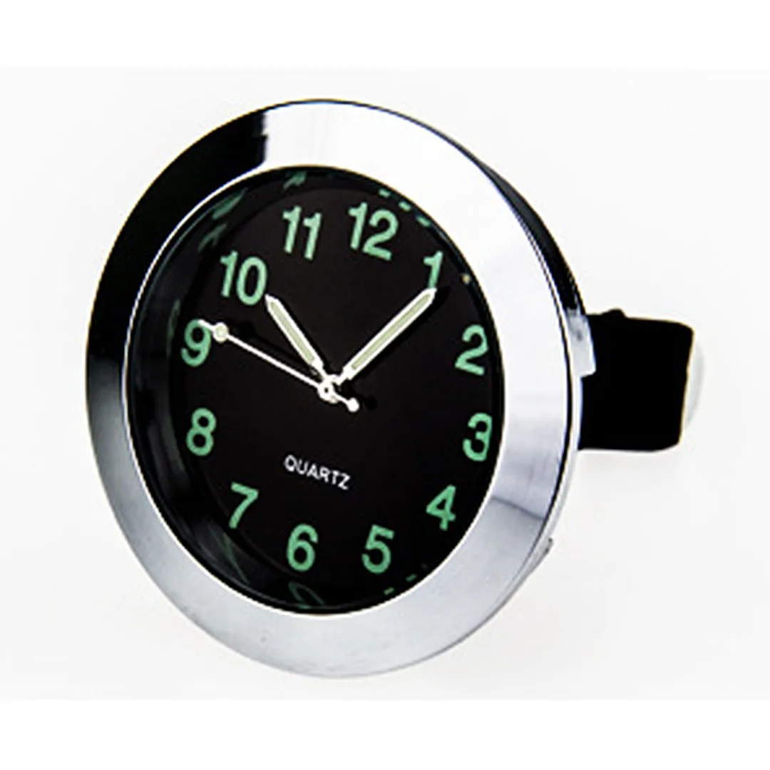 Men Women's Car Clock Fashion Luminous Quartz Analogue Watches For Car Accessories Mini Clip On Watch