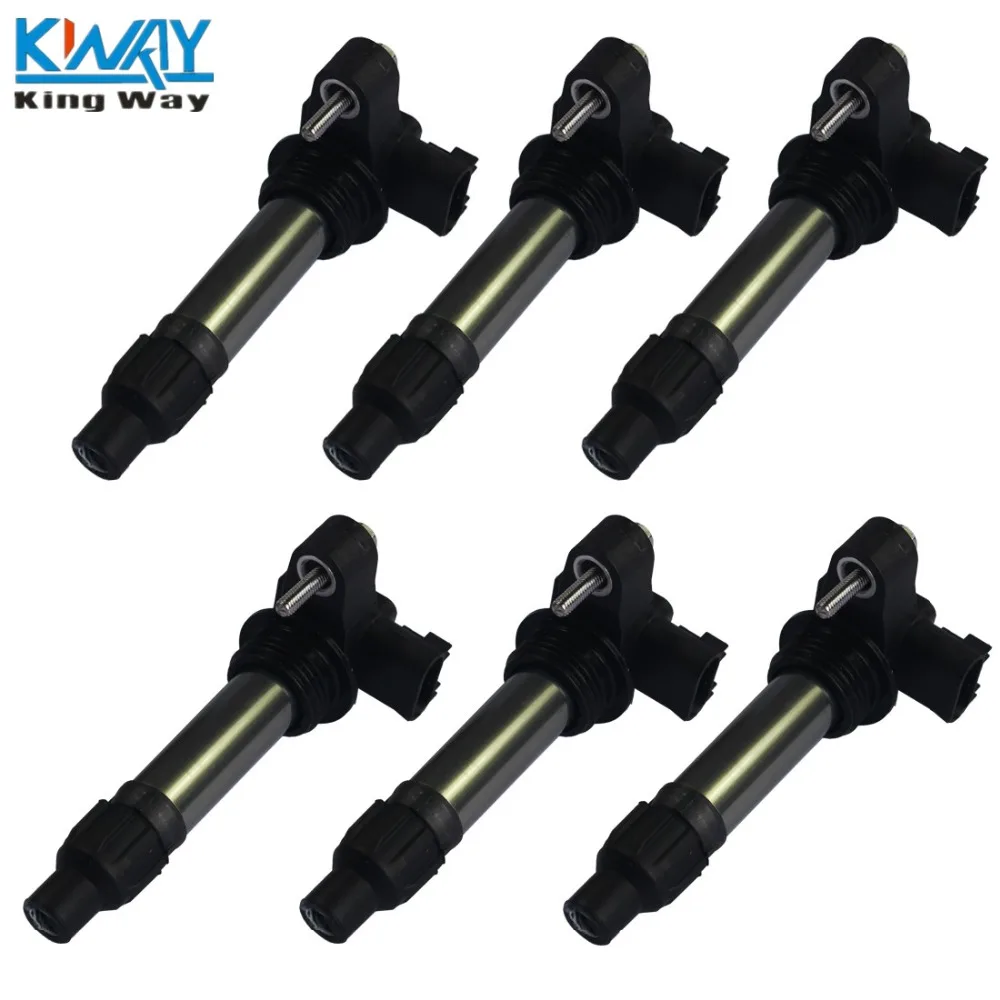 

FREE SHIPPING-King Way- Set Of Ignition Coil For 08-13 V6 3.6L Lacrosse CTS Camaro Impala Terrain SRX 12590990