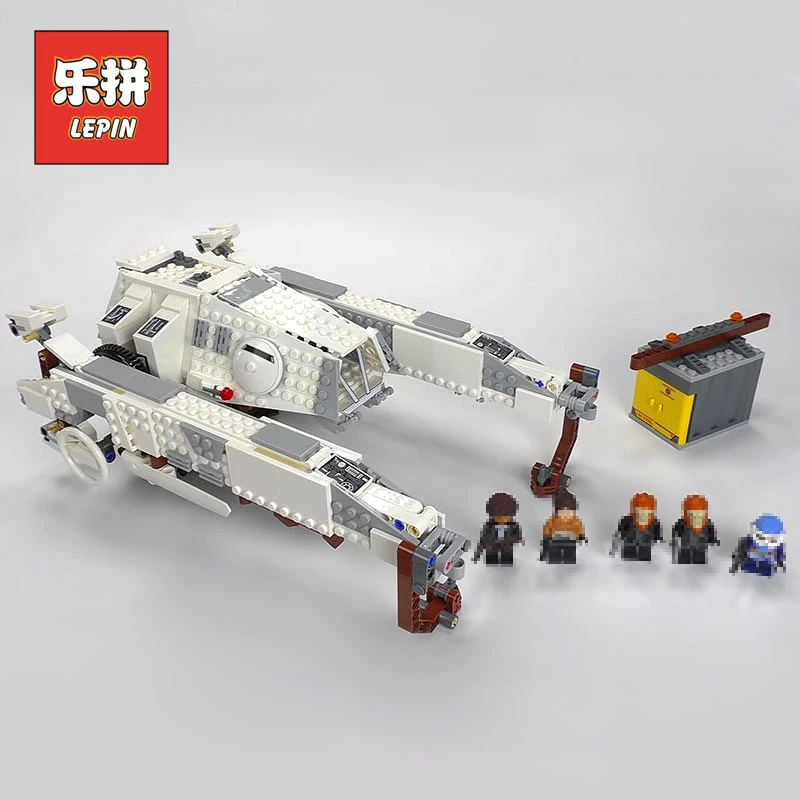 

Lepin Star Plan Wars 05150 Starwars the Imperial AT-Hauler Fighter 75219 Set Model Building Blocks Bricks Children Christmas DIY