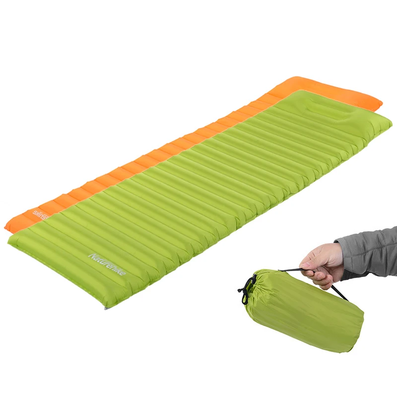 186x60x8.5 cm Ultralight Inflatable Camping Mattress Hiking Climbing