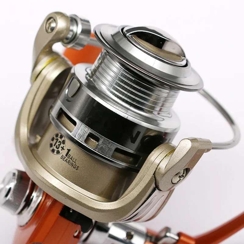 

Battlesea Kodiak Saltwater Spinning Reel Full Metal Body 18KG Drag Boat Fishing Reel with 11 BBs 5.2:1 Gear Ratio 1000-7000