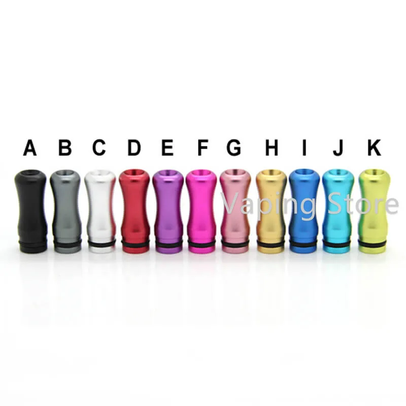 

Anodized Aluminum Small Round MTL 510 Drip Tip for Reload MTL RTA/Artery PAL 2 II Pro/Millennium RTA/Purity MTL RTA