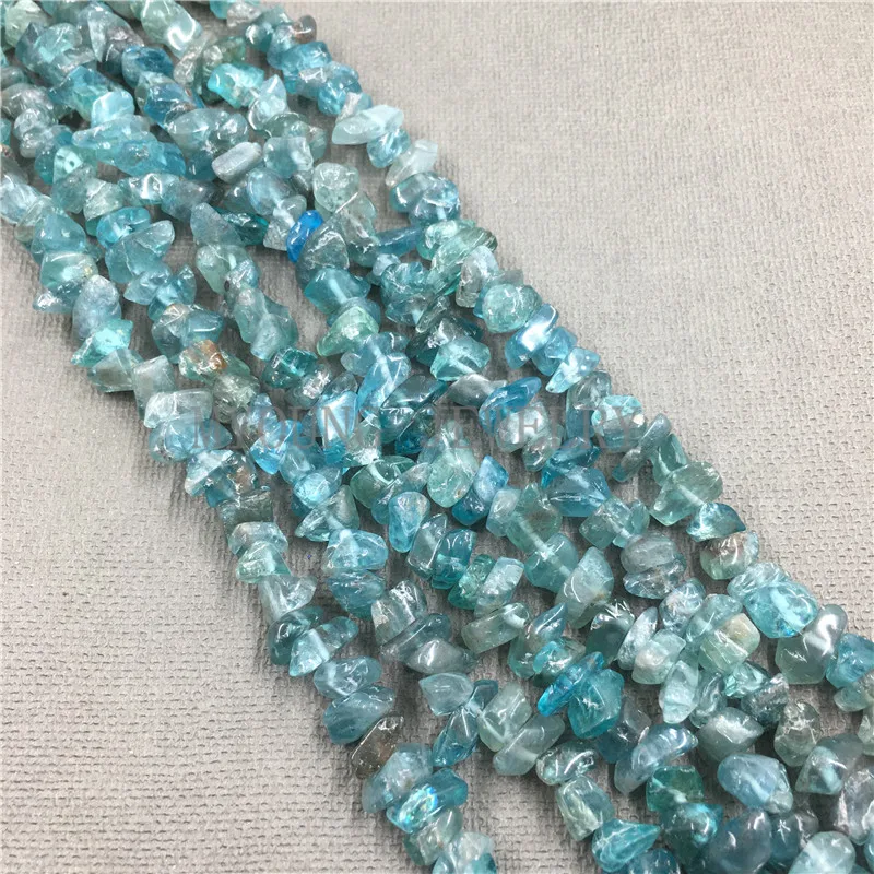 MY0794 Smooth Freeform Sky Blue Quartz Beads,Polished Crystal Quartz Beads,Hole Beads 15.5 Inch Full Strand(1)