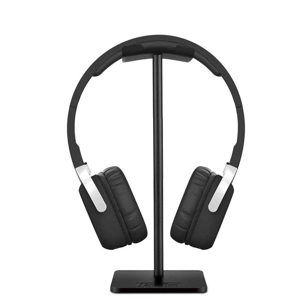 Headphone Stand Headset Holder Aluminum Supporting Bar Flexible Headrest ABS Solid Base for Bose QC15 QC25 QC35 700 Headphones