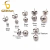 3-8mm Simple Ball Earrings Titanium Stud Earring Multi Ear Piercing Jewelry Gothic Men Women Girls Anti Allergic Body Accessory 6