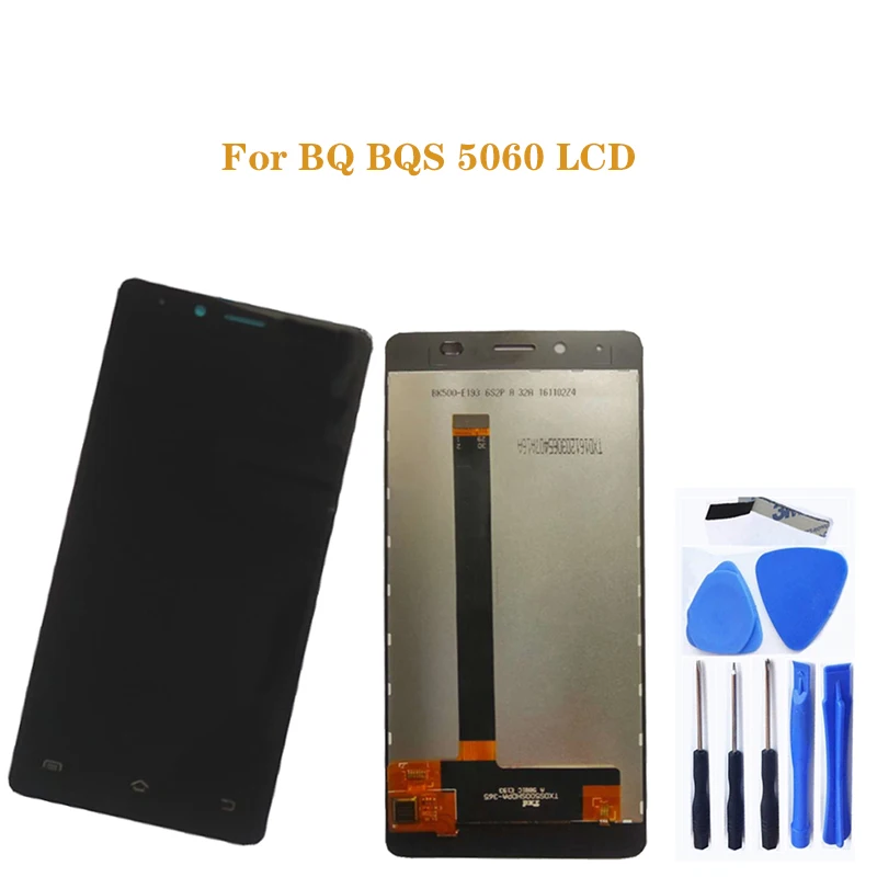 

5.5for BQ BQ S-5060 BQS 5060 ultra-thin LCD +touch screen digitizer relacement BQ S 5060 LCD display screen repair parts