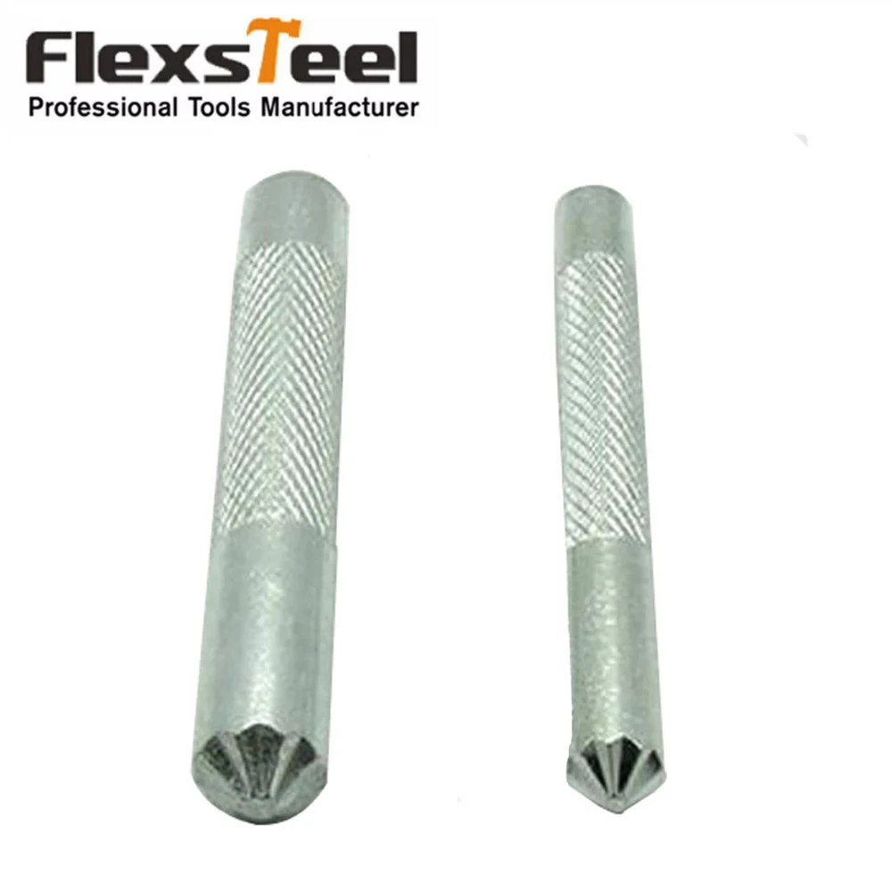 2pcs Metal Eyelet handwork Center Punch Tool Set for Finishing Eyelets