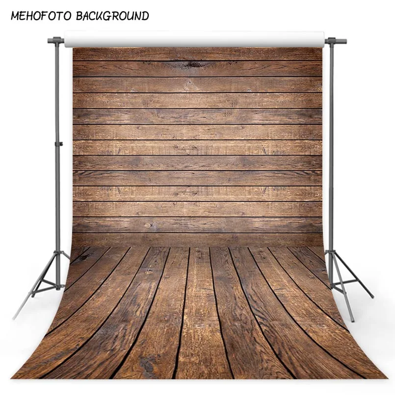 

Customized quality vinyl cloth newborn wood siding wall photography backdrop S-2938