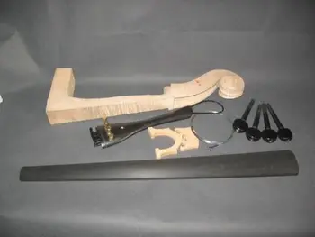 

One set cello part:neck,fingerboard,bridge, tailpiece pegs string
