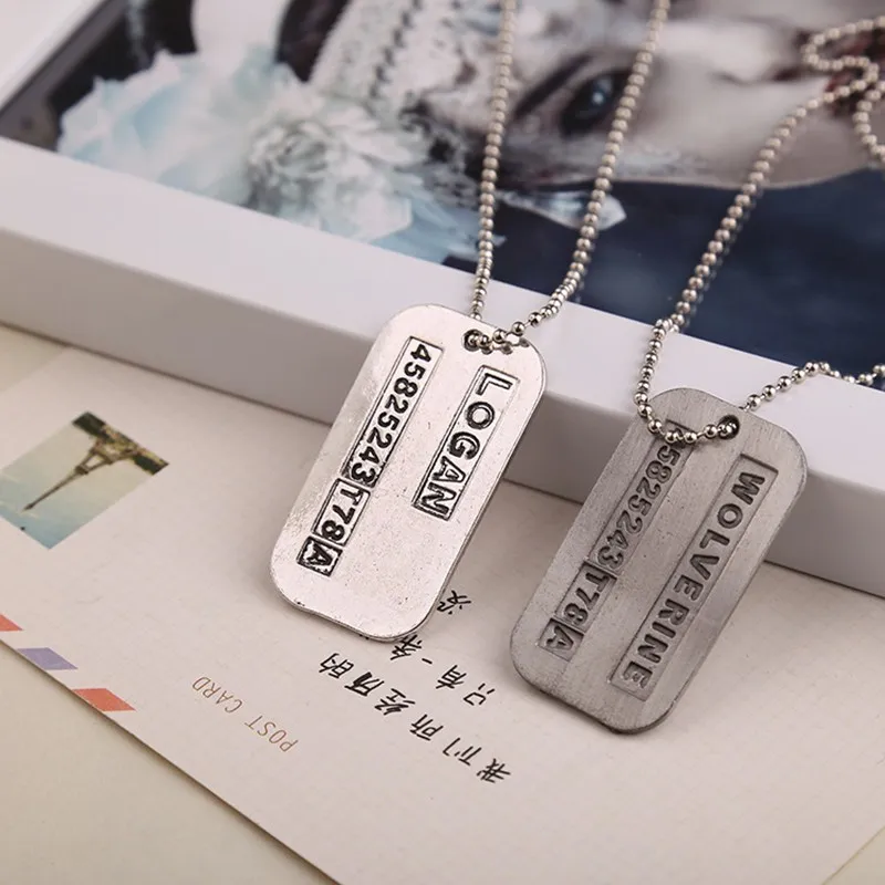 wolverine tag necklace