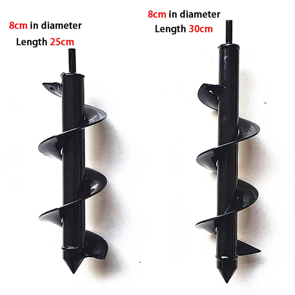 

Garden Auger Earth Planter Drill Bit Post Hole Digger Earth Planting Auger Drill Bit for Electric Drill 5 Sizes