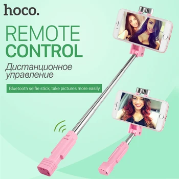 

HOCO Universal Mini Bluetooth Selfie Stick Wireless Handheld Monopod Extendable Portable Selfiestick For iPhone Samsung Xiaomi