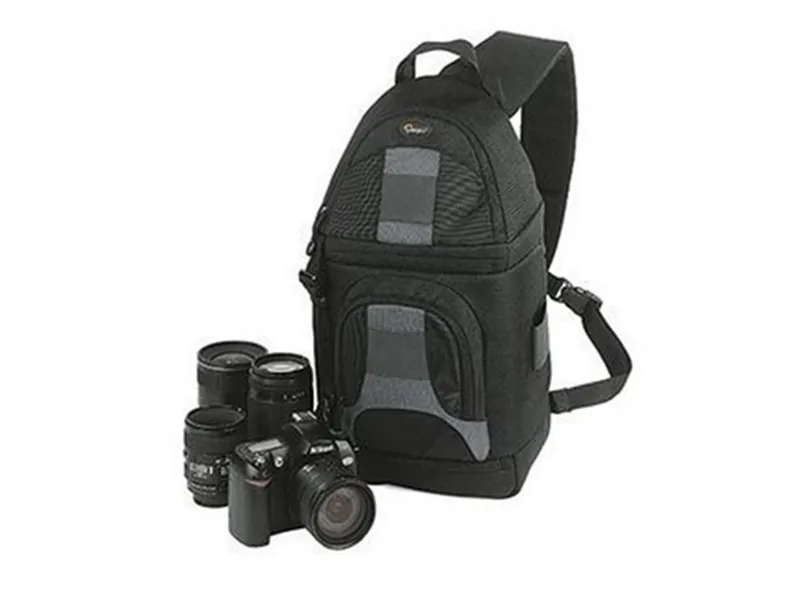 Сумка для фотокамеры Lowepro SlingShot 200 AW рюкзак на плечо и чехол любой погоды |