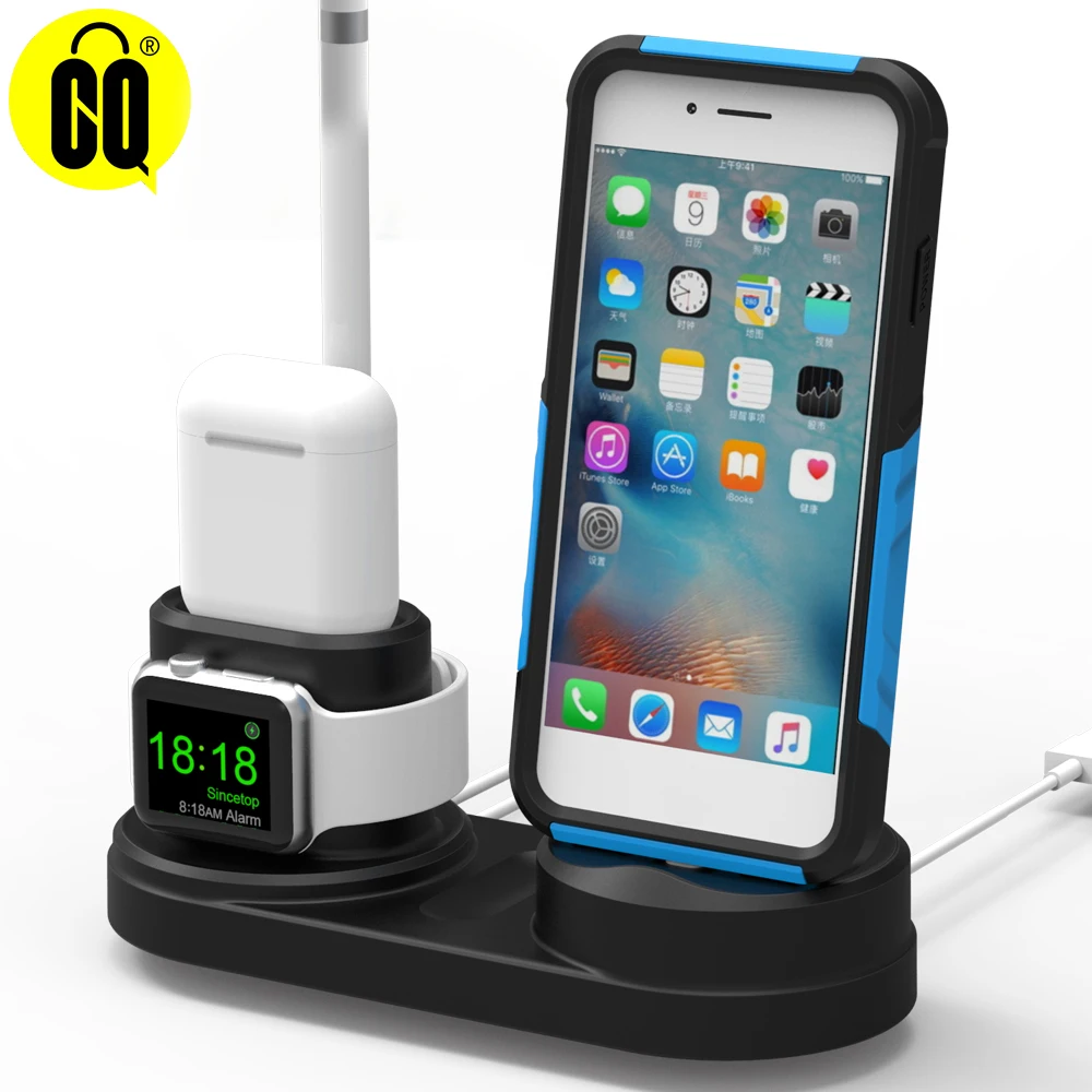 

Charging Holder Stand Dock Station Bracket For Apple Watch and For AirPods/For Iphone For iphone stand holder