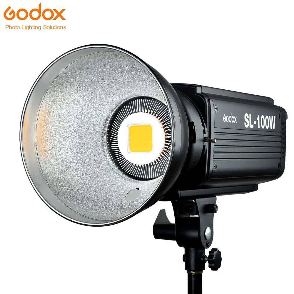 

Godox SL-100W LED Video Light 100W White LED Bulbs Lamp Studio Continuous Bowens Mount Photography Lighting 220V 110V