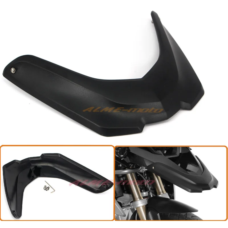 Motorcycle Front Fender Beak Extension Extender Wheel Cover Cowl fit ...