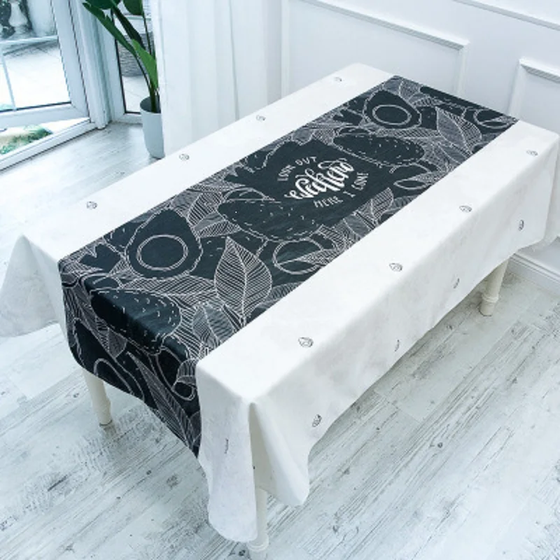 

Cotton and linen waterproof tablecloth fabric table cloth literary rectangular coffee table cloth round table cloth 030
