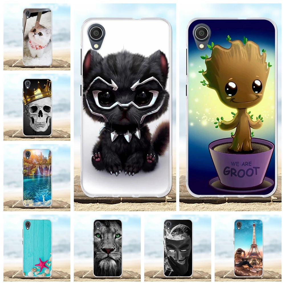 

For Asus ZenFone Live L1 ZA550KL Case TPU For Asus ZenFone Live L1 ZA550KL Cover Lion Patterned For Asus Live L1 ZA550KL Shell