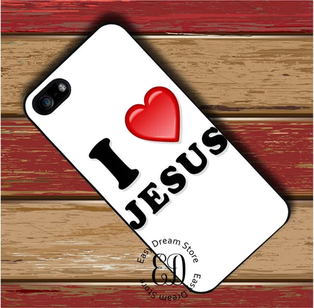 Ich Liebe Jesus Zitate Abdeckungs Fall Für Iphone X 4 S 5 5 S Se 5c