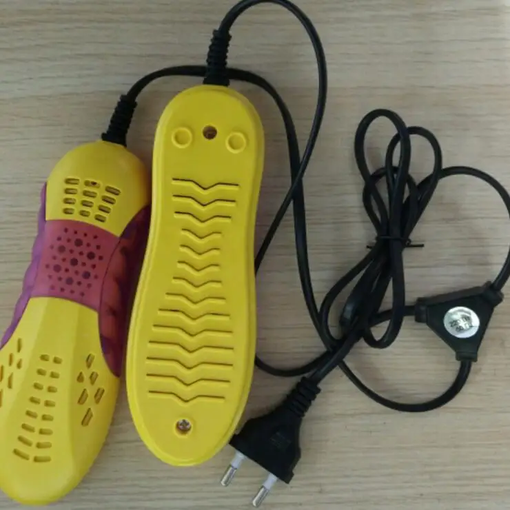 220V 10W гоночный автомобиль форма фиолетовый светильник Сушилка для обуви для ног протектор Устройство с дезодорантом запахом для обуви обувь Сухой Нагреватель вилка стандарта ЕС/США