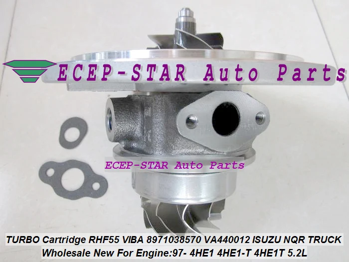 Turbo Cartridge CHRA Core RHF55 VC440012 VA440012 8971038570 8971038571 Turbocharger For ISUZU Truck 1997- 4HE1-T 4HE1T 5.2L (5)