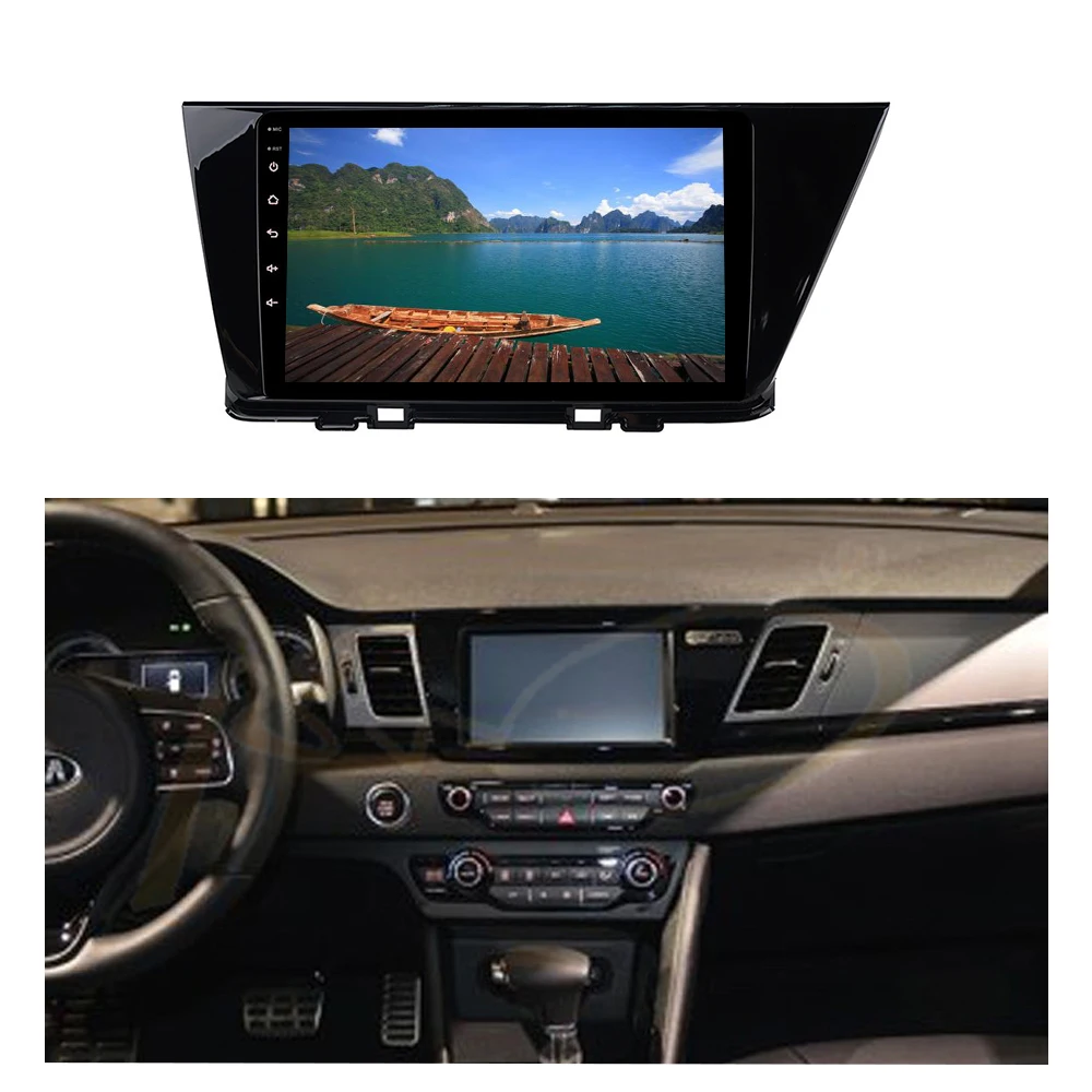 Cheap Android 8.1 Car Radio GPS Navi Player for Kia Niro 2016-2018 Car Multimedia Stereo Sat Nav Head Unit Audio Wifi 2