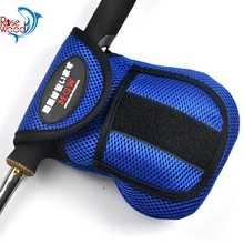 Портативная спиннинговая катушка, катушка для ловли, рыболовная Сумка, защитный чехол, черный, синий на выбор