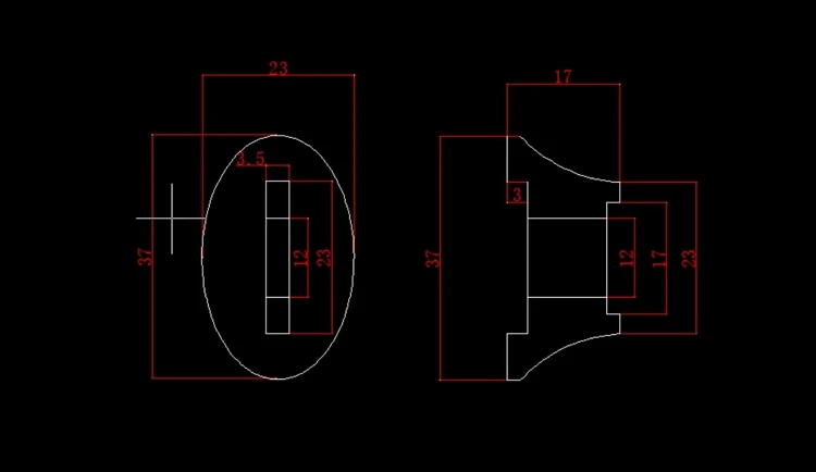 Finger Guard H62 латунь для изготовления ножей на заказ ручка валик нож Материал