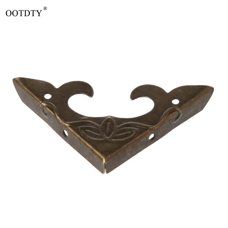 

10PC Retro Bronze Decor Book Corner Protectors for Scrapbook Photo Album Diary