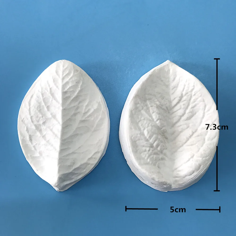 

Multipleleaves Silicone Fondant mold Clay Molds printing mould fimo Polymer clay tool mould decorating tools caly flower tools