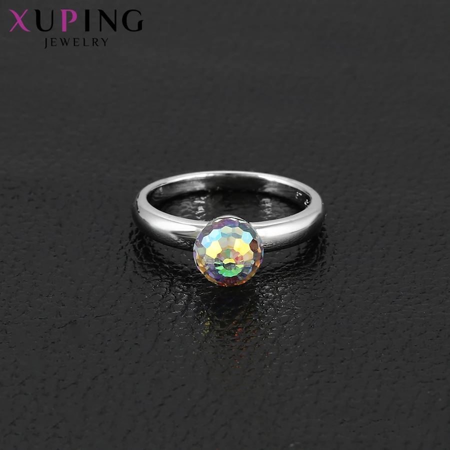 Xuping ювелирные изделия модное кольцо простота кристаллов от Swarovski модные выпускные Подарки для женщин S142.8-14942