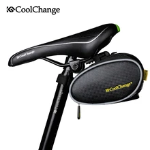 2017 CoolChange Waterproof Mountain Road Bicycle Tail Bag Saddle Bag Bike Pouch Cycling Seat Bag