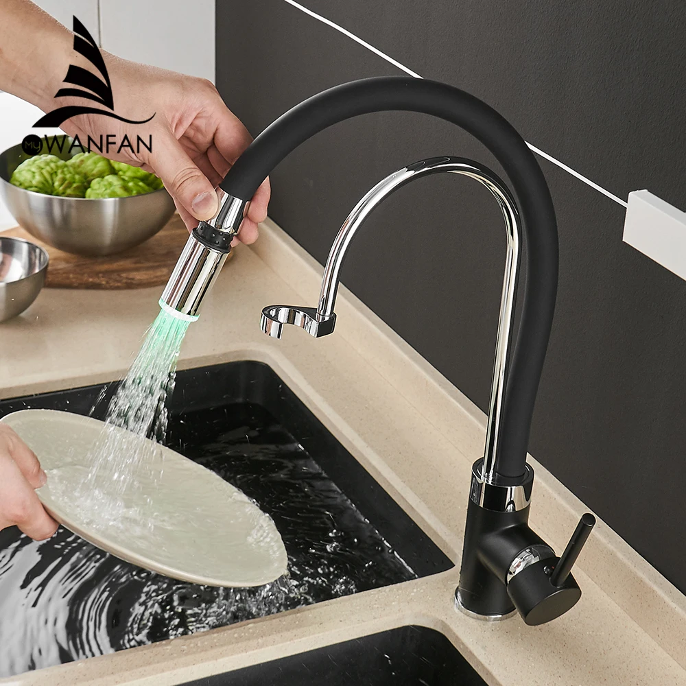 LED Faucet For Water in The Kitchen Torneira De