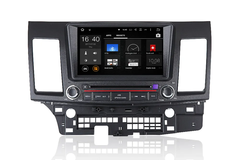 Clearance 8 inch Quad Core 2G RAM Android 7.1 Car Radio for MITSUBISHI LANCER 2006 2007 2008 2009 2011 2012 Car DVD GPS Navigation 4G WIFI 5