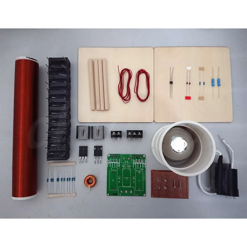 Spark gap Tesla coil kit DIY технология для производства беспроводной передачи