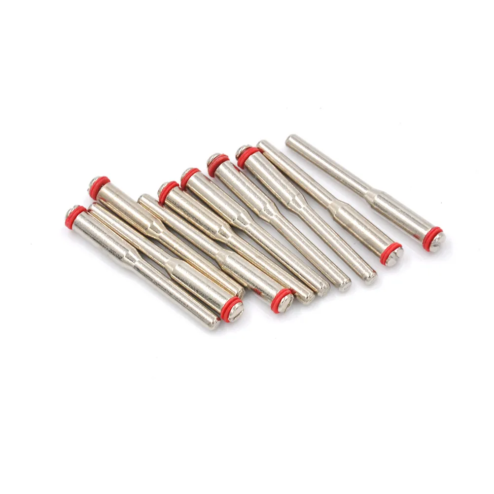 

10Pcs 3.175mm Miniature Clamping Connecting Lever Polishing Wheel Mandrel Cutting Wheel Holder for Rotary Tool Dremel