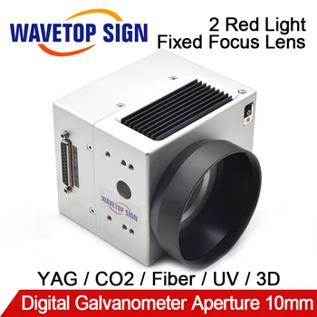 

Digital Galvanometer Aperture 10mm With Red Light Use for Fiber Laser Mark Machine CO2 Laser Mark Machine UV Laser Mark